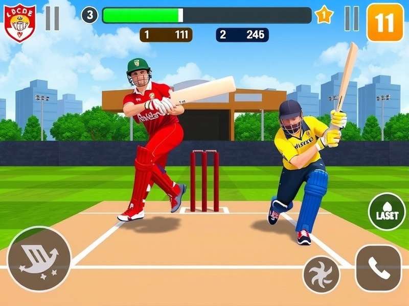 Basket Cricket Dominator gameplay screenshot